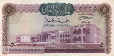 Irak - 5  Dinars (#059-1_VF)