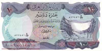 Irak - 10  Dinars (#065-2_UNC)