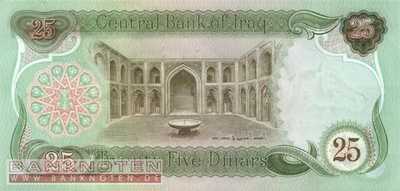 Irak - 25 Dinars (#066a_UNC)