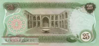 Irak - 25  Dinars (#066a_XF)