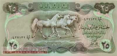 Iraq - 25 Dinars (#066a_UNC)