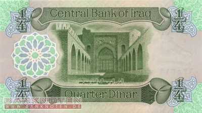 Iraq - 1/4  Dinar (#067a_UNC)