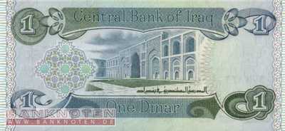 Iraq - 1  Dinar (#069a-80_UNC)