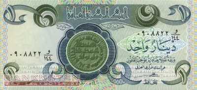 Iraq - 1  Dinar (#069a-80_UNC)