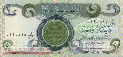 Iraq - 1 Dinar (#069a-84_UNC)