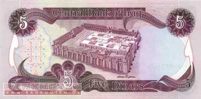 Iraq - 5  Dinars (#070a-82_UNC)