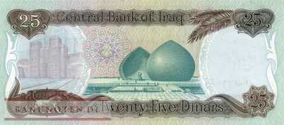 Iraq - 25  Dinars (#073_UNC)