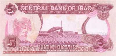 Irak - 5 Dinars (#080c_UNC)