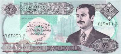Irak - 10  Dinars (#081-2_UNC)