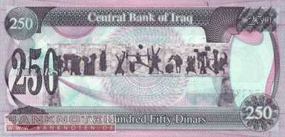 Iraq - 250  Dinars (#085a1_UNC)