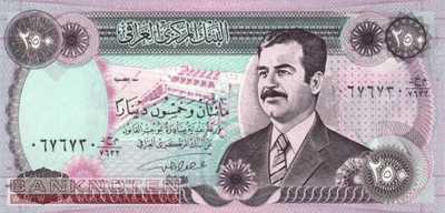 Iraq - 250  Dinars (#085a1_UNC)