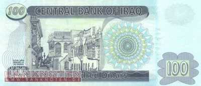 Iraq - 100  Dinars (#087_UNC)