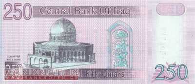 Iraq - 250  Dinars (#088-1_UNC)