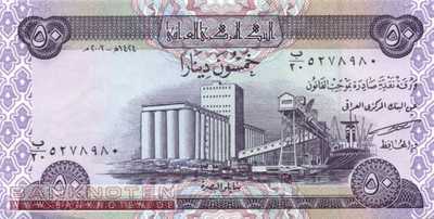 Irak - 50 Dinars (#090_UNC)