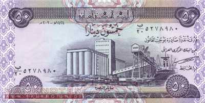 Iraq - 50 Dinars (#090_UNC)