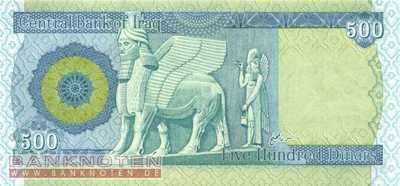 Iraq - 500  Dinars (#092_UNC)