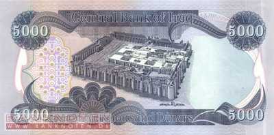 Iraq - 5.000  Dinars (#094a_UNC)