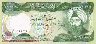 Iraq - 10.000  Dinars (#095a_UNC)