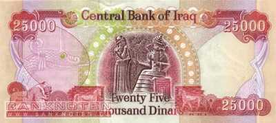 Iraq - 25.000  Dinars (#096d_UNC)
