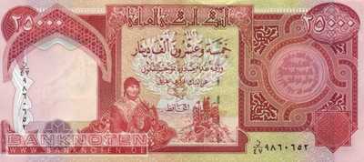 Iraq - 25.000  Dinars (#096d_UNC)