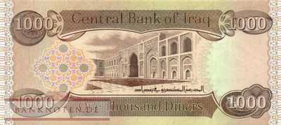 Iraq - 1.000  Dinars (#099a_UNC)