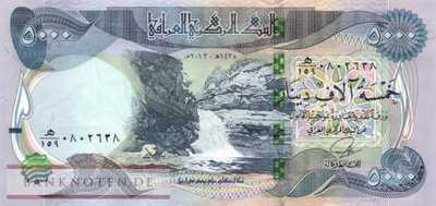 Irak - 5.000  Dinars (#100a_UNC)