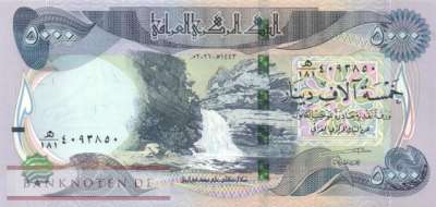 Iraq - 5.000  Dinars (#100b_UNC)