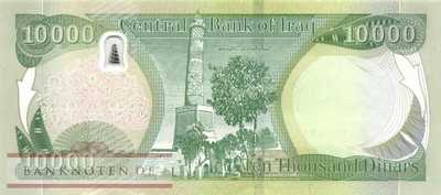 Iraq - 10.000  Dinars (#101b_UNC)