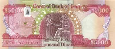 Iraq - 25.000  Dinars (#102e_UNC)