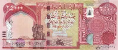 Iraq - 25.000  Dinars (#102e_UNC)