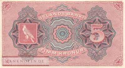 Iceland - 5  Kronur (#015r-2_UNC)