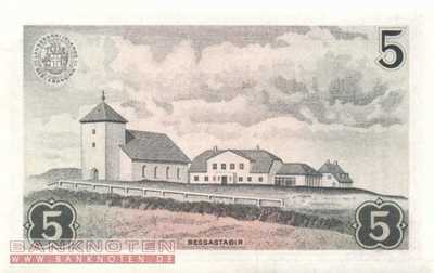 Iceland - 5  Kronur (#037a_UNC)