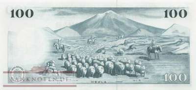 Island - 100  Kronur (#044-U42_XF)
