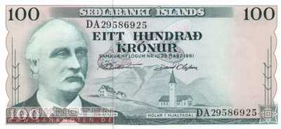 Island - 100 Kronur (#044-U42_UNC)