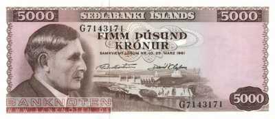 Iceland - 5.000  Kronur (#047a-U42_UNC)