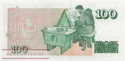 Island - 100  Kronur (#050a-U51_XF)