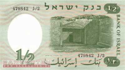 Israel - 1/2  Lira (#029a_UNC)