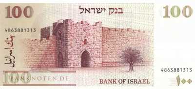 Israel - 100  Sheqel (#047a_UNC)