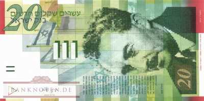 Israel - 20  New Sheqel (#059d_UNC)