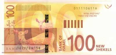 Israel - 100  New Sheqel (#067a_UNC)