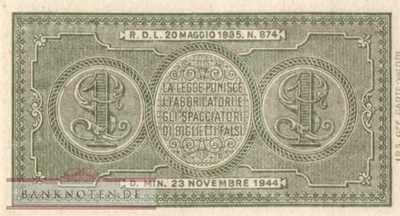 Italien - 1  Lira (#029b_UNC)