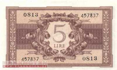 Italy - 5  Lire (#031c_XF)