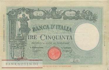 Italy - 50  Lire (#065-44_F)