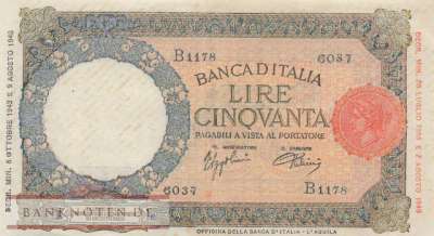 Italy - 50  Lire (#066-4310_VF)