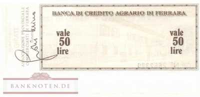 Banca di Credito Agrario di Ferrara - 50  Lire (#06m_11_11_UNC)
