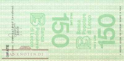 Banca Popolare di Lecco - 150  Lire (#06m_24_03_UNC)
