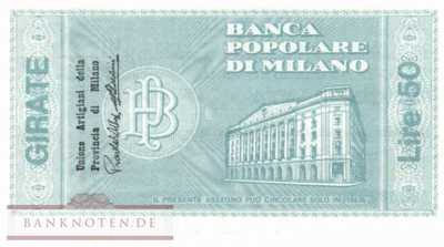Banca Popolare di Milano - 50  Lire (#06m_25_08_UNC)