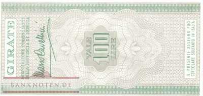 Banca S. Paolo-Brescia - 100  Lire (#06m_29_01_UNC)
