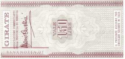 Banca S. Paolo-Brescia - 150  Lire (#06m_29_04_UNC)
