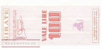 Banco di Chiavari e della Riviera Ligure - 100  Lire (#06m_32_01_UNC)